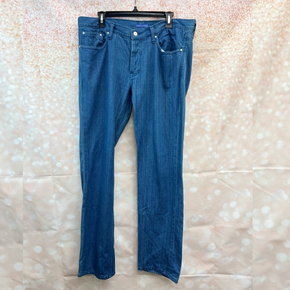 NEW Industry of All Nations New Jeans in Indigo, Straight Fit - Picture 1 of 10